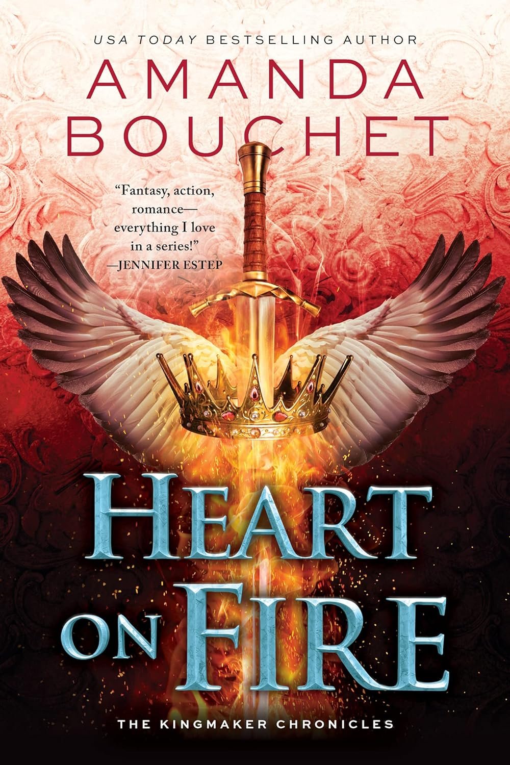 Cover for Heart on Fire (The Kingmaker Chronicles Book 3)