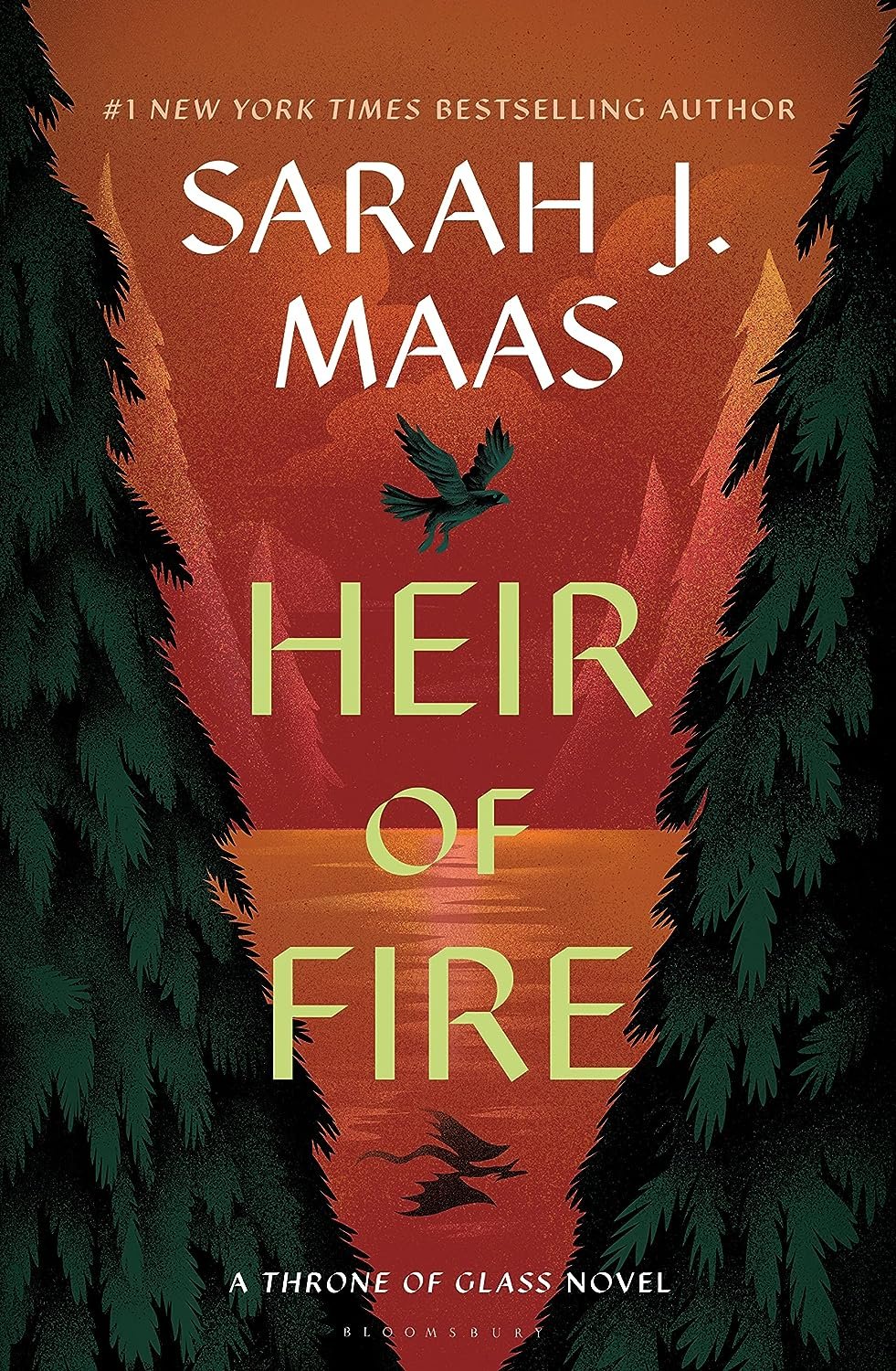 Cover for Heir of Fire (Throne of Glass Book 3)