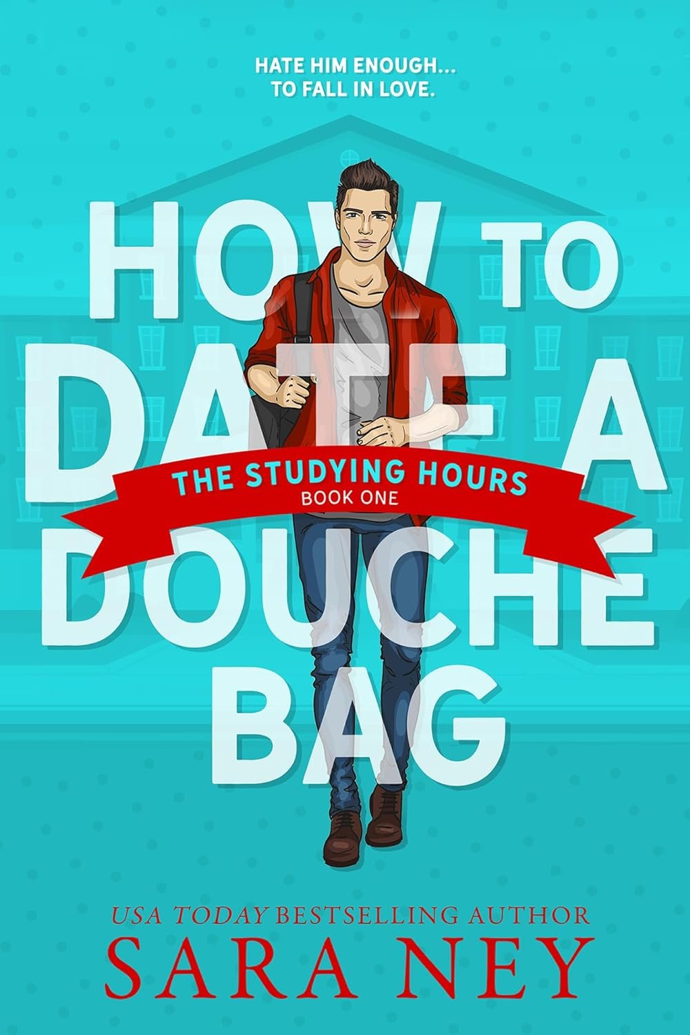 Cover for The Studying Hours (How to Date a Douchebag Book 1)