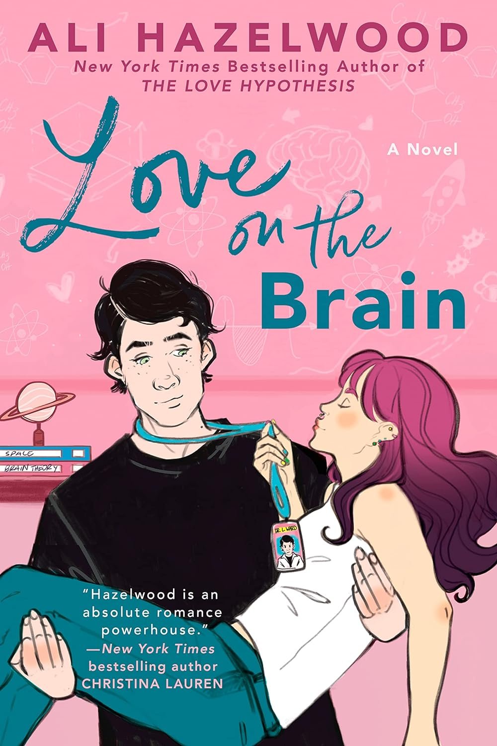 Cover for Love on the Brain (The Love Hypothesis Book 2)