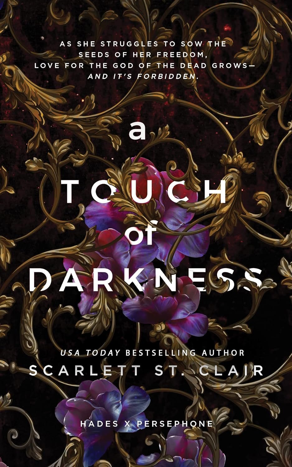Cover for A Touch of Darkness (Hades x Persephone Saga Book 1)