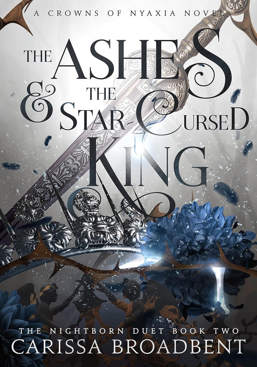 Cover for The Ashes & the Star-Cursed King (Crowns of Nyaxia Book 2)